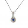 Argent/Bleu