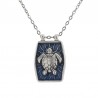 Argent/Bleu
