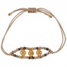 Gold/ Brown/ Beige