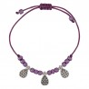 Silver/ Purple