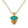 Oro/ Blu trasparente
