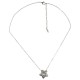 Collar Minimalista de Plata con Estrella en 3D