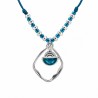 Silver/ Light Blue