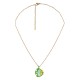 Collana in Acciaio Inossidabile 304 con Pesce Miyuki 40+5 cm