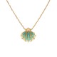 304 Stainless Steel Necklace with Miyuki Shell 40+5cm