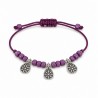 Silver/ Purple