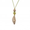 Beige/ Olive/ Gold