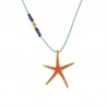 999° Silver Antique Plated/ 5µm/ Orange/ Veraman/ Blue