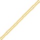 Perline di Howlite Rotonde Gialle 3 mm Ø~0.5 mm (~130 Pezzi)