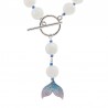 Plaqué Argent Antique 999° / 5 µm / Bleu / Lilas / Multicolore