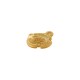 Dije de Acero Inoxidable 304 en forma de Pez 10,2 x 12,7 mm/3,6 mm