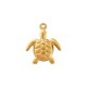 Stainless Steel 304 Charm Sea Turtle 14.7x17.5mm/4.4mm