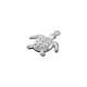 Stainless Steel 304 Charm Sea Turtle 14.7x17.5mm/4.4mm