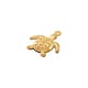 Stainless Steel 304 Charm Sea Turtle 14.7x17.5mm/4.4mm