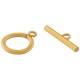 Fermoir rond en Acier Inoxydable 304 T 14 mm et 22 mm