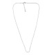 Chaîne de Collier avec Fermoir 42cm en Acier Inoxydable 304