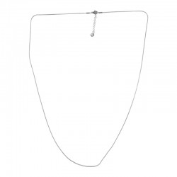 Collana in Acciaio Inossidabile con Chiusura 75 cm e 5 cm