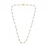 Or 18 Carats/ Bleu