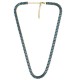 Stainless Steel 304 Necklace with Strass 5mm 38cm