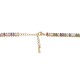 Collana in Acciaio Inossidabile 304 con Strass 5 mm 38 cm