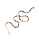 Stainless Steel 304 Necklace with Strass 5mm 38cm