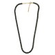Stainless Steel 304 Necklace with Strass 5mm 38cm