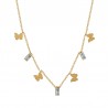 18K Gold/ White