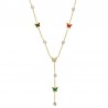 Or 18 carats / Rouge / Blanc / Transparent