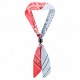 Modern Siel Scarf Necklace with Ceramic Tube
