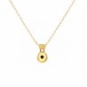 24K Gold Plated/ 0.12µm/ 18K Gold/ Steel/ Black