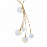 24K Gold Plated/ 0.12µm/ Beige/ White