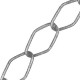 Cadena de Aluminio Rombo 40x24mm (grosor 3mm)
