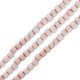 Cuenta de vidrio estilo Murano 7 x 6 mm (70 unidades)