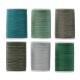 Cordon nylon ciré torsadé 0,55 mm (120 mètres/paquet)
