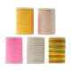 Cordon nylon ciré torsadé 0,55 mm (120 mètres/paquet)