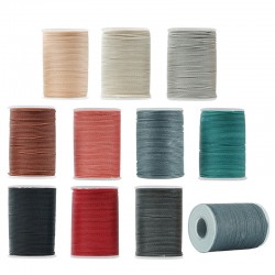 Hilo de Naylon Retorcido Encerado 0.8mm (55mtr/rollo)