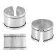 Base de bague en Métal/Laiton pour cordon plat 10mm