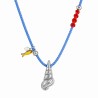 Steel/ Light Blue/ Yellow/ Red