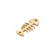 Conector Tipo Pez de Acero Inoxidable 304 de 21 x 10 / 1,2 mm