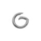 Fermoir Mousqueton Rond en Acier Inoxydable 304 16 mm/2.5 mm