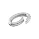 Fermoir Mousqueton en Acier Inoxydable 304, 17 x 24 mm / 3,5 mm