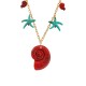 Collana Estiva con Conchiglia, Stella Marina e Catena Dorata
