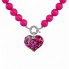 Argent/ Fuchsia/ Multicolore