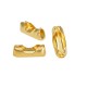 Chiusura in Ottone 3.6X9.5 mm Adatta per Catena a Palline 3 mm
