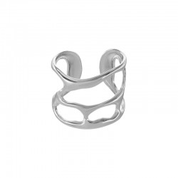 Bague en Acier Inoxydable 304 avec Trous Irréguliers de 14 mm