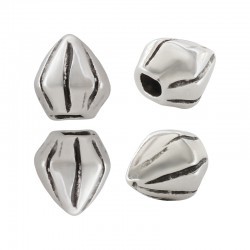 Tappo Terminale in Metallo a Forma di Freccia 8x9 mm Ø 2,8 mm