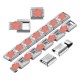 Stainless Steel 304 Part for Bracelet with Flower 9x10mm