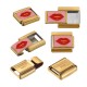 Stainless Steel 304 Part for Bracelet with Lips 9x10mm