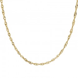 Collar de Cadena de Acero Inoxidable 304 con Eslabones, 45 cm