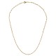 Collier à chaîne en acier inoxydable 304 avec maillons de raccord. 45 cm